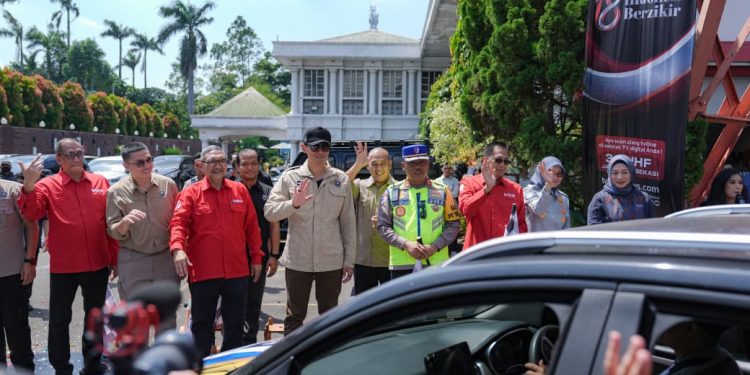 Kakorlantas Polri Resmi Lepas Tim Mudik TV One: Media Adalah Mitra Keselamatan