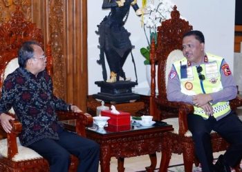 Kakorlantas Polri Irjen Agus Suryonugroho Sinergikan Pengamanan Lebaran dan Nyepi di Bali