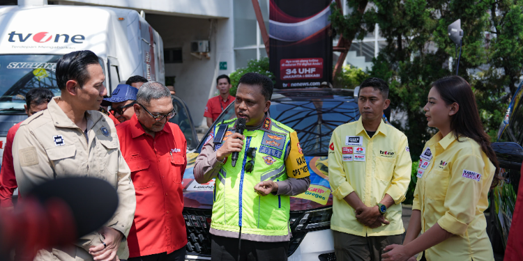 Sinergi Kakorlantas dan TV One: Kawal Perjalanan Rindu Pemudik ke Kampung Halaman