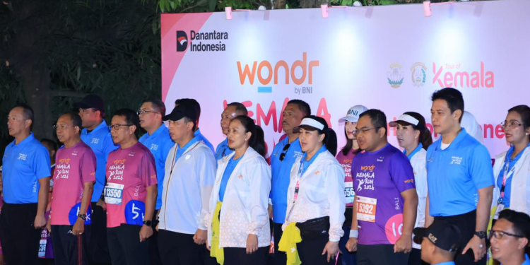 Pelaksanaan Wondr Kemala Run 2026 di Kabupaten Gianyar Bali