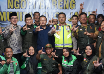 Dekati Pengemudi Daring, Korlantas Polri Sukses Bangun Kemitraan dengan Ojol Jambi