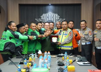 Terima Pengemudi Ojol Jambi di NTMC, Kakorlantas: Kami Bangga Jika Dekat dengan Masyarakat